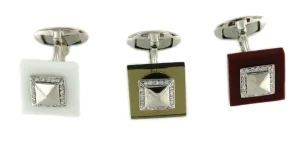 Roman Joyero Gemelos<Gemelos de plata desmontables YAFAR con circonitas