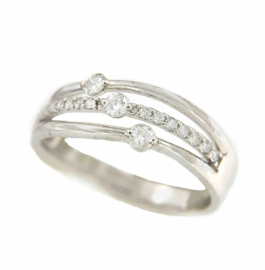 hande_anillo_de_oro_blanc_1.webp Roman Joyero Anillos<HANDE anillo de oro blanco con brillantes