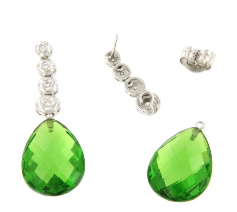 huila_pendiente_de_brilla_4.webp Roman Joyero Pendientes<HUILA pendiente de brillantes oro blanco 18 ktes