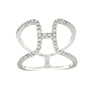 Roman Joyero Anillos<INVICTUS, anillo de oro blanco con diamantes