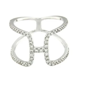 Roman Joyero Anillos<INVICTUS, anillo de oro blanco con diamantes