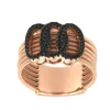 Roman Joyero Anillos<IRINA, anillo de plata con circonitas