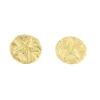 Roman Joyero Pendientes<KARAMAN pendiente oro amarillo 18 ktes con estrellas de mar