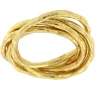 Roman Joyero Anillos<KARPATOS, anillo de plata dorada.