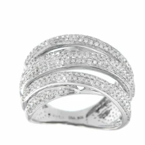 Roman Joyero Anillos<LUCCA, anillo de oro y varios aros diamantes.