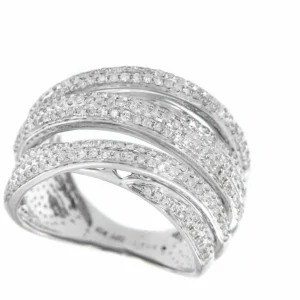 Roman Joyero Anillos<LUCCA, anillo de oro y varios aros diamantes.