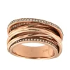 Roman Joyero Anillos<MARINA, anillo elegante de plata con circonitas