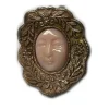 Roman Joyero Colgantes<Medalla Rostrillo de plata Virgen del ROCIO en concha fina