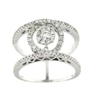 Roman Joyero Anillos<NORMANDIC, anillo de oro blanco y diamantes
