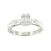 Roman Joyero Anillos<PASODOBLE anillo oro blanco taipes baguettes y brillantes