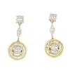 Roman Joyero Pendientes<Pendiente COLOSAL largos con brillantes en oro blanco o amarillo