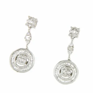 Roman Joyero Pendientes<Pendiente COLOSAL largos con brillantes en oro blanco o amarillo
