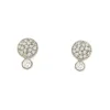 Roman Joyero Pendientes<Pendiente IMPERIAL desmontable en oro blanco 18 ktes con brillantes.
