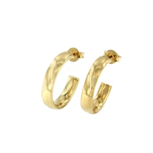 Roman Joyero Pendientes<Pendiente LIDER argollas o aros en oro amarillo de 18 ktes