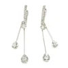 Roman Joyero Pendientes<Pendiente NANCY en oro blanco de 18 ktes con brillantes.