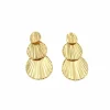 Roman Joyero Pendientes<Pendiente PENSAMIENTOS articulados en oro amarillo de 18 ktes