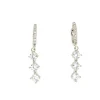 Roman Joyero Pendientes<Pendientes CAPADOCIA largos en plata con circonitas.