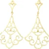 Roman Joyero Pendientes<Pendientes de plata chapados para fiesta