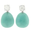 Roman Joyero Pendientes<Pendientes desmontables ELBO en oro de 18 ktes con brillantes