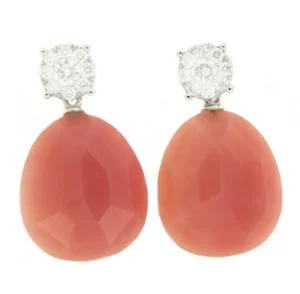 Roman Joyero Pendientes<Pendientes desmontables ELBO en oro de 18 ktes con brillantes