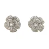 Roman Joyero Pendientes<Pendientes flor BRUSELAS de plata de ley con circonitas