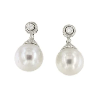 Roman Joyero Pendientes<Pendientes GITANO desmontables en oro blanco y brillantes