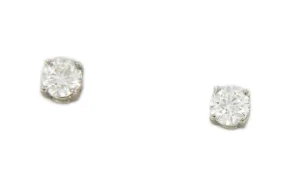 Roman Joyero Pendientes<Pendientes HALUK oro blanco clásico tornillos de brillantes