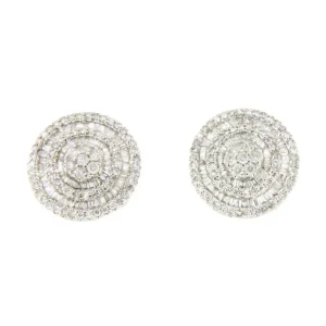 Roman Joyero Pendientes<Pendientes MARIANA desmontables, oro blanco 18 ktes con brillantes