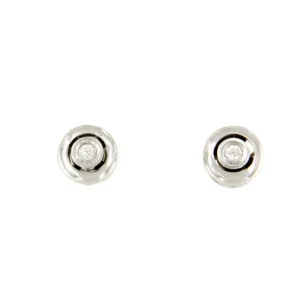 Roman Joyero Pendientes<Pendientes MOKKARILLOS dormilones desmontables de brillantes oro 18 ktes