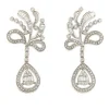 Roman Joyero Pendientes<Pendientes MONTPELLIER largo oro blanco 18 ktes con brillantes