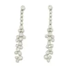 Roman Joyero Pendientes<Pendientes PINARES chorrera de brillantes en oro blanco 18 ktes