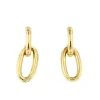 Roman Joyero Pendientes<Pendientes SALVADOR argollas en oro amarillo 18 ktes
