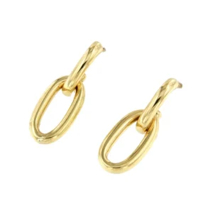 Roman Joyero Pendientes<Pendientes SALVADOR argollas en oro amarillo 18 ktes