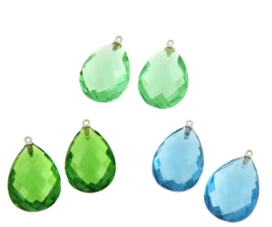 Roman Joyero Pendientes<Perillas CANELA de cuarzo de colores para pendientes desmontables