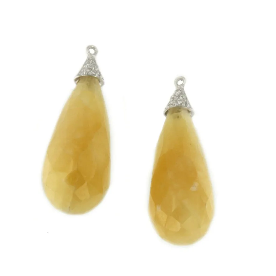 perillas_mudejar_de_arago_0.webp Roman Joyero Pendientes<Perillas MUDEJAR de aragonite con casquilla de brillantes