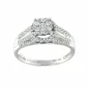Roman Joyero Anillos<POMPEYA, anillo de oro blanco con diamantes