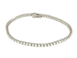 Roman Joyero Pulseras<Pulsera CHERBOURG riviere de brillantes en oro blanco 18 ktes