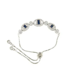 Roman Joyero Pulseras<Pulsera COCO en plata de 1º ley ley con circonitas