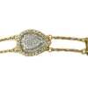 Roman Joyero Pulseras<Pulsera de oro amarillo 18 kts con diamantes