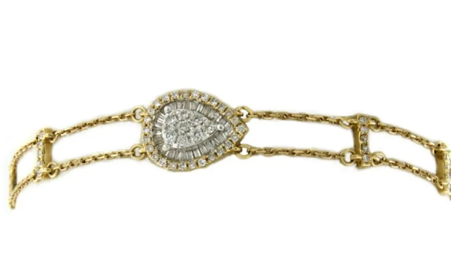pulsera_de_oro_amarillo___0.webp Roman Joyero Pulseras<Pulsera de oro amarillo 18 kts con diamantes