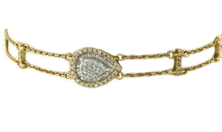 pulsera_de_oro_amarillo___1.webp Roman Joyero Pulseras<Pulsera de oro amarillo 18 kts con diamantes