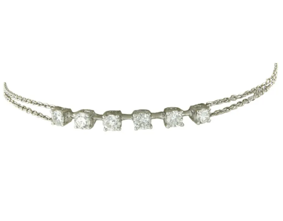 pulsera_de_oro_blanco__kt_1.webp Roman Joyero Pulseras<Pulsera de oro blanco 18 kts con brillantes
