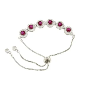 Roman Joyero Pulseras<Pulsera HARRIET en plata de 1º ley ley con circonitas redondas