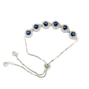 Roman Joyero Pulseras<Pulsera HARRIET en plata de 1º ley ley con circonitas redondas