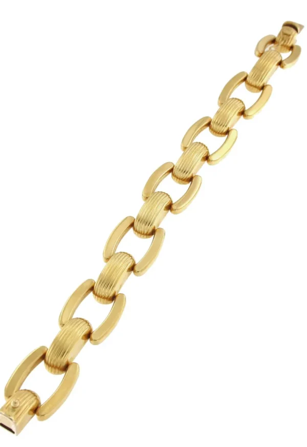 Roman Joyero Pulseras<Pulsera LEOPAR una clásica de oro amarillo 18 ktes atemporal