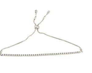Roman Joyero Pulseras<Pulsera NARBONNE rivere con brillantes adaptable en oro blanco de 18 kilates