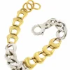 Roman Joyero Pulseras<Pulsera RUZU en dos colores de oro 18 kts blanco y amarillo