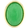 Roman Joyero Anillos<REBECA, anillo de plata con cuarzo verde.