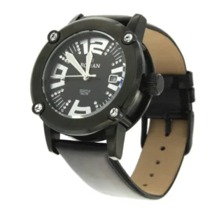 Roman Joyero Relojes<Reloj Román color negro con correa de seda color negro.