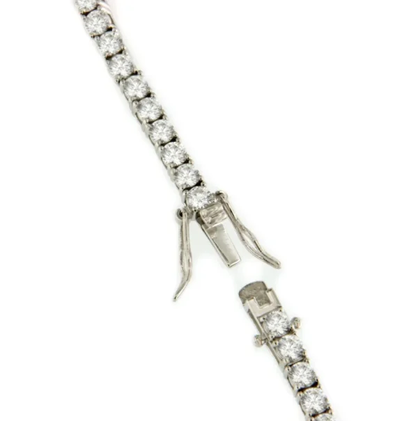 Roman Joyero Pulseras<Rivier ELEANOR de plata 1ª ley rodiadada con circonitas